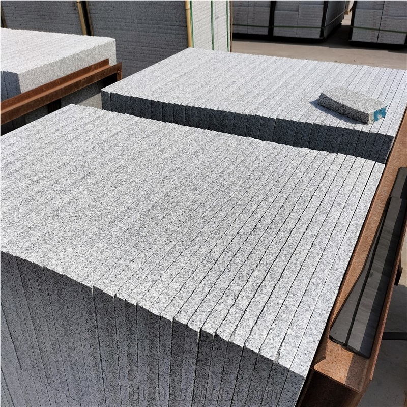 Padang Sesame Light G603 Granite Bush Hammered Tiles