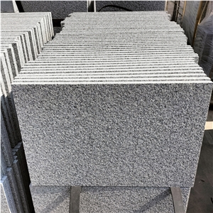 Pangdang  Light Grey Hubei New G603 Granite Flamed Paver