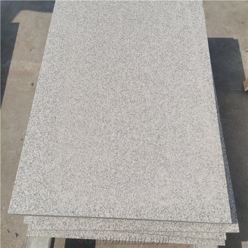 Polished Bacuo White Granite G603 Stair And Stepping Tiles