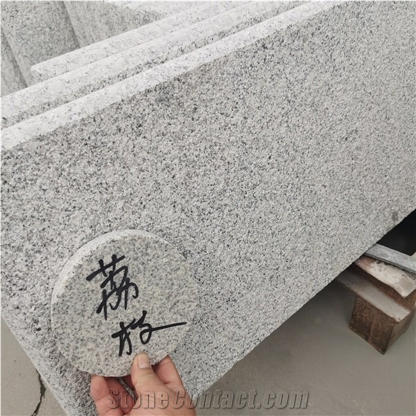 Wholesale New G603 Granite Bush Hammered Stone Stair