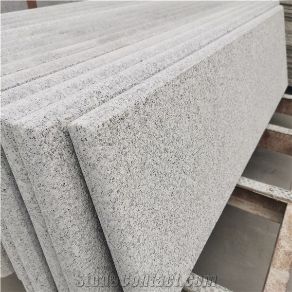 Wholesale New G603 Granite Bush Hammered Stone Stair