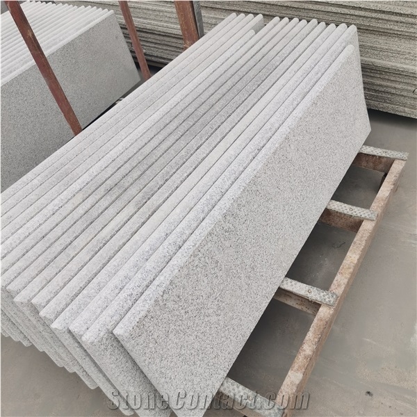 Wholesale New G603 Granite Bush Hammered Stone Stair