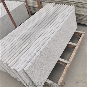 Wholesale New G603 Granite Bush Hammered Stone Stair