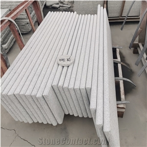 Wholesale New G603 Granite Bush Hammered Stone Stair
