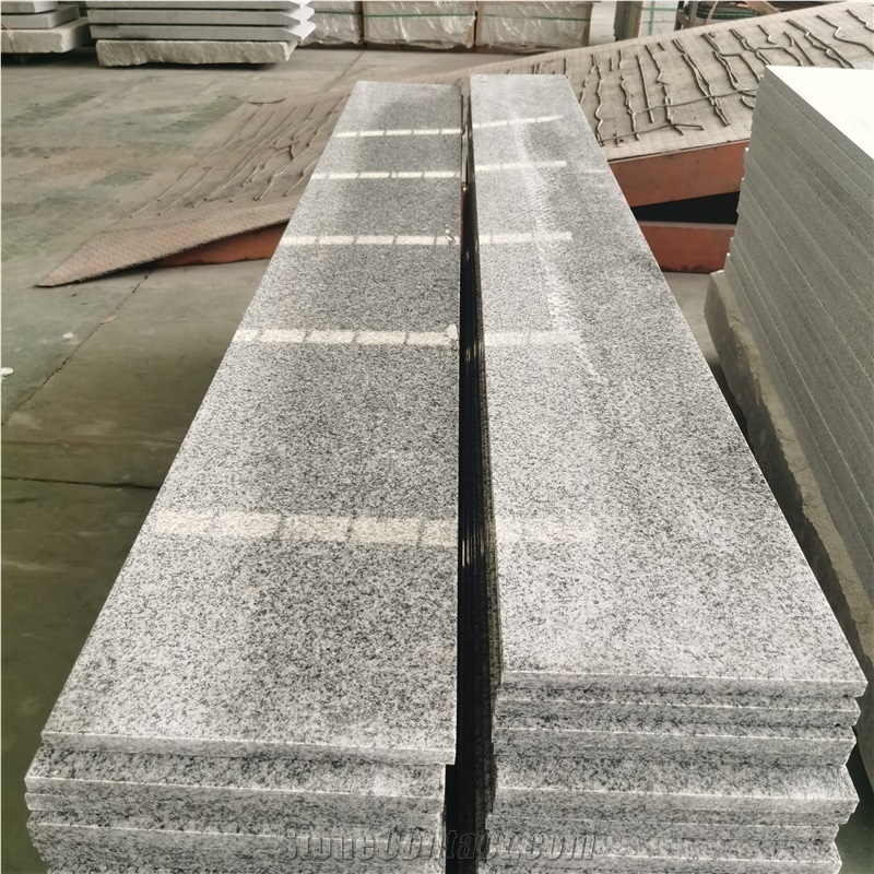 Wholesale Polished Grey New G603 Granite Stair Treads