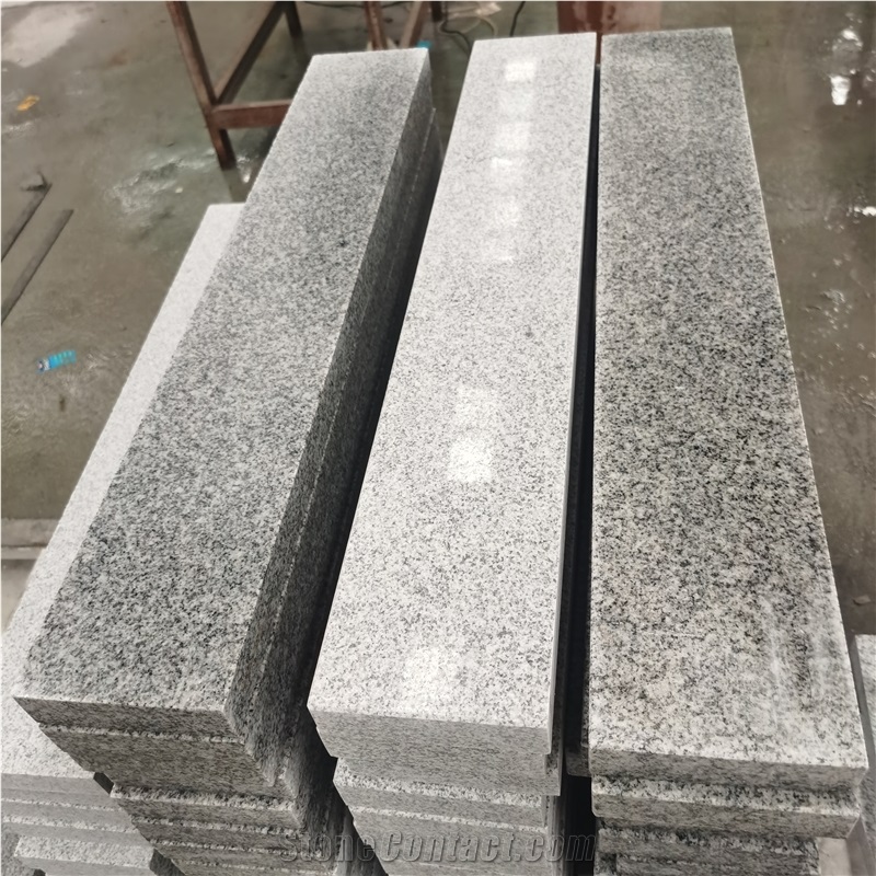 Wholesale Polished Grey New G603 Granite Stair Treads
