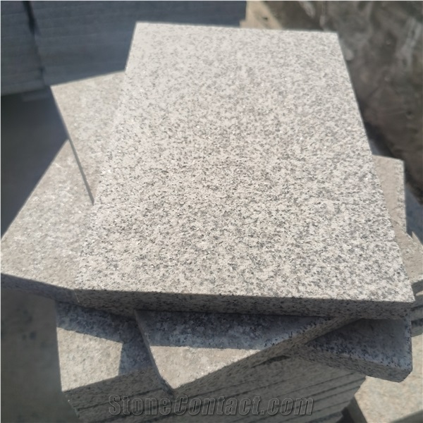 Wholesale White New G603 Granite Sandblast   Paving Stone