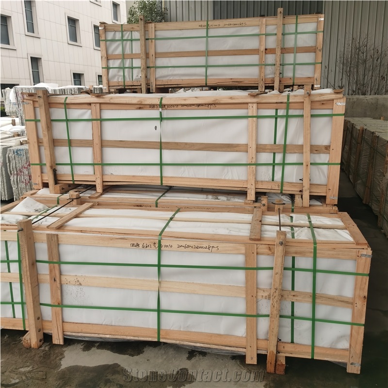 Wholesale White New G603 Granite Sandblast   Paving Stone