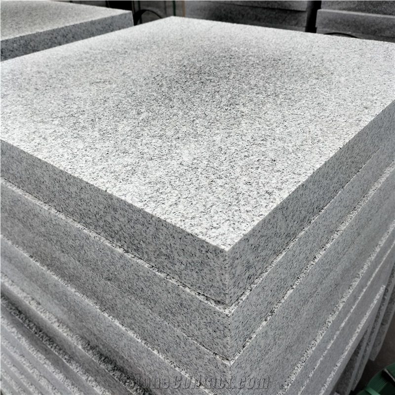 Wuhan Pangdang Light Ggranite G603 Flamed Paving Stones
