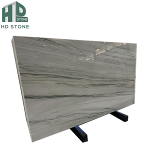 Brazilian Silver Grey Luxury Stone Quartzite Slab