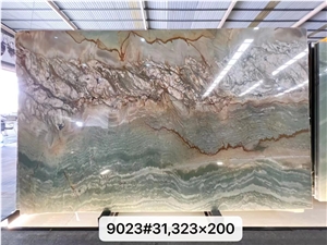 Brazil Bramante Maestro Quartzite Green Jasper Slabs