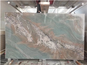 Brazil Bramante Maestro Quartzite Green Jasper Slabs