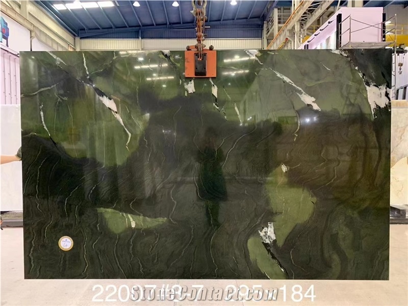 Brazil Green Peace Vitoria Regia Quartzite - Quarzita Vitoria