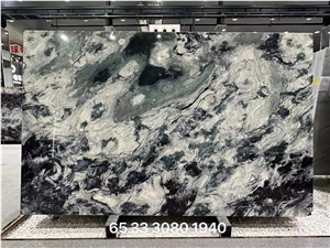 Cactus Boreal Quartzite Green Valley Orchid Bookmatched Slab