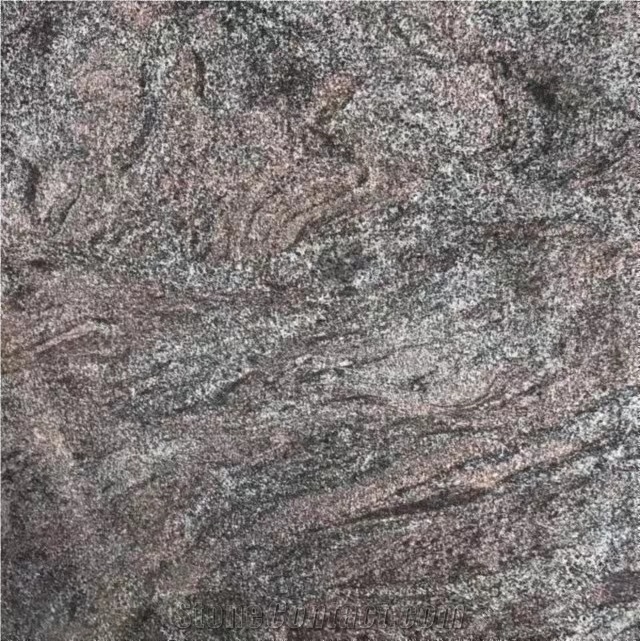 India Paradiso Granite Bash, Purple Half Slab For Floor Tile