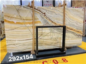 Iran Rainbow Onyx  Multicolor Slabs Polished For Living Room