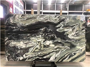 Italy Rosso Luana Marble Multicolor Polished Slab For Wal