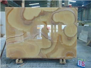 Mexico Jalisco Orange Onyx Orange Big Size Slabs Polished