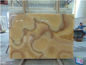 Mexico Jalisco Orange Onyx Orange Big Size Slabs Polished