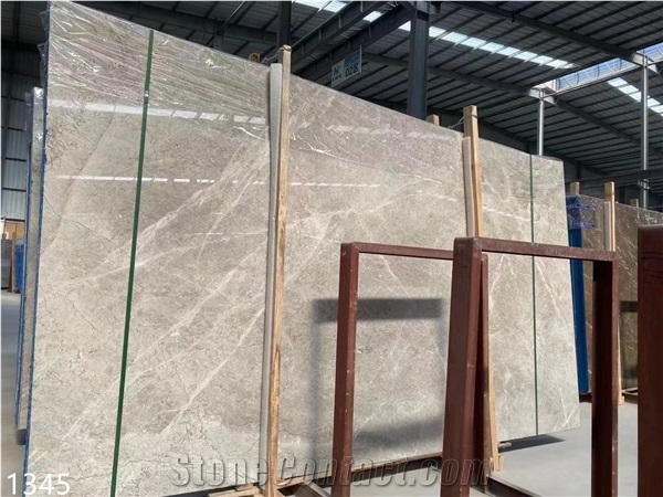 Turkey Grey Emperador Marble Polished Slabs For Interior Use