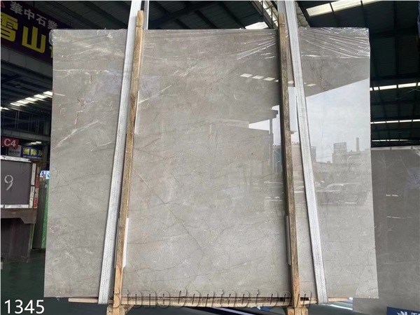 Turkey Grey Emperador Marble Polished Slabs For Interior Use