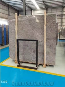 Turkey New Cloud Dora Ash Marble Small Size Slabs Polished