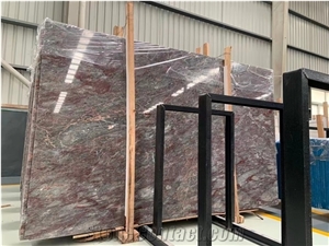Turkey Salome Marble Polished Slabs For Interior Design Use