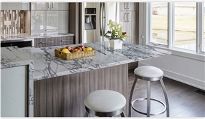 GOLDTOP OEM/ODM Calacatta Arabescato Extra Quartz Slabs