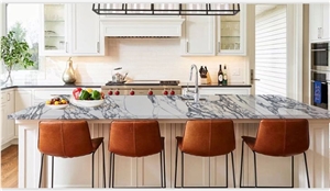 GOLDTOP OEM/ODM Calacatta Arabescato Extra Quartz Slabs