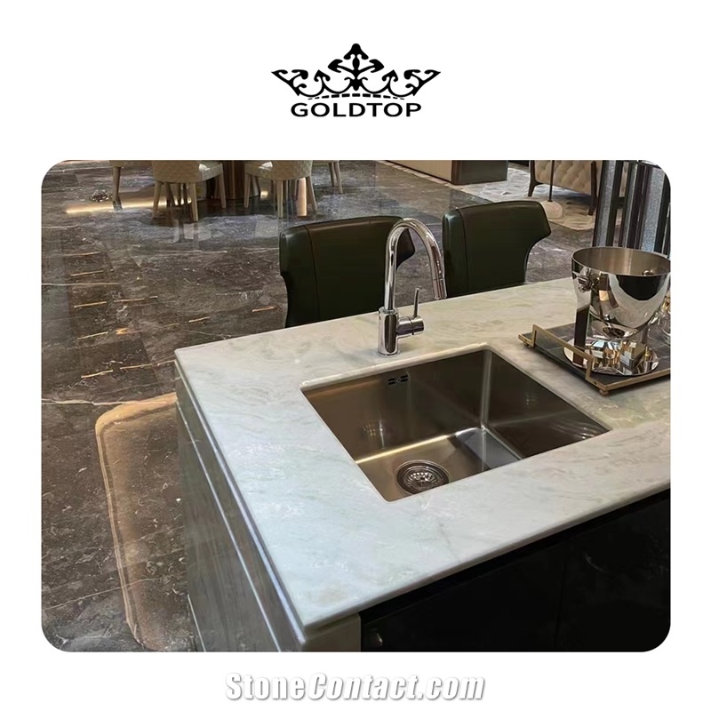 Best Price Decorative Blue Sky Msrble Slabs For Kitchen Countertops