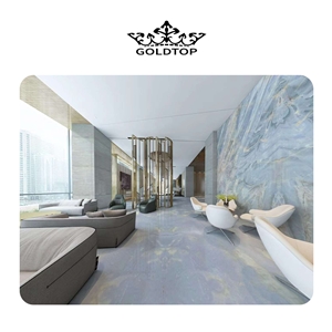Best Price Decorative Blue Sky Msrble Slabs For Kitchen Countertops