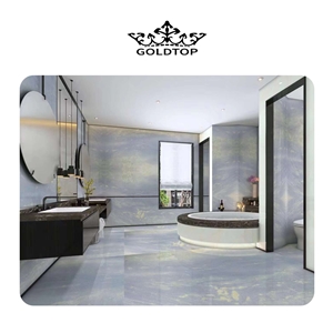 Best Price Decorative Blue Sky Msrble Slabs For Kitchen Countertops