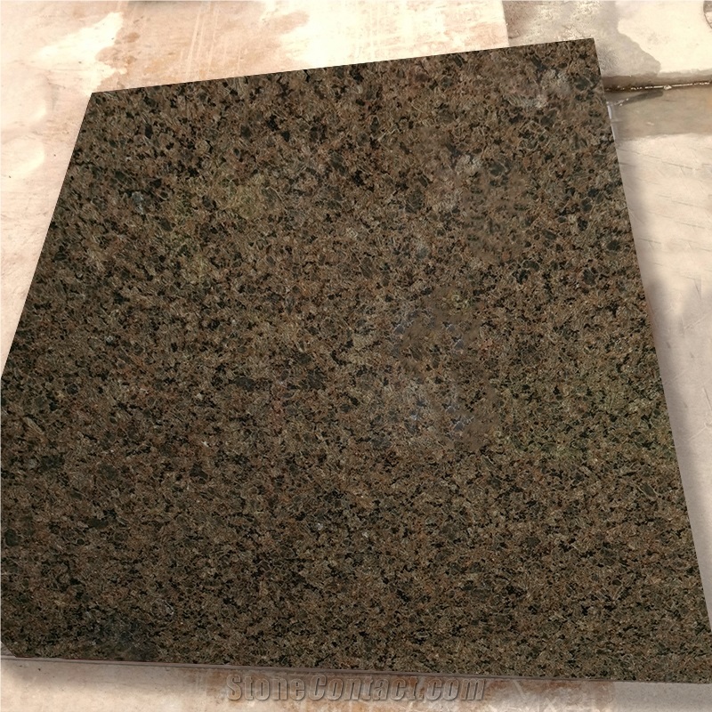 Brown Sesame China Gold Diamonds Natural Granite Slabs