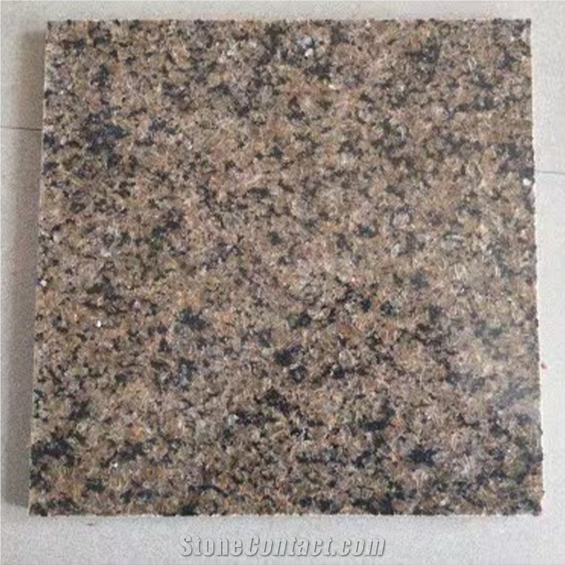 Brown Sesame China Gold Diamonds Natural Granite Slabs