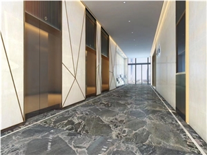 Cheap Good Quality Gray Marble Tiles For Stair