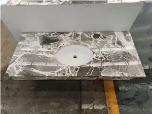 Cheap Good Quality Gray Marble Tiles For Stair