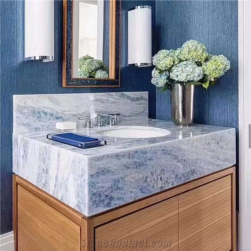 Cheap Price Blue Quartzite Slabs & Tiles