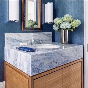 Cheap Price Blue Quartzite Slabs & Tiles