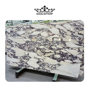 Chinese Factory Calacatta Viola Marble Stairs