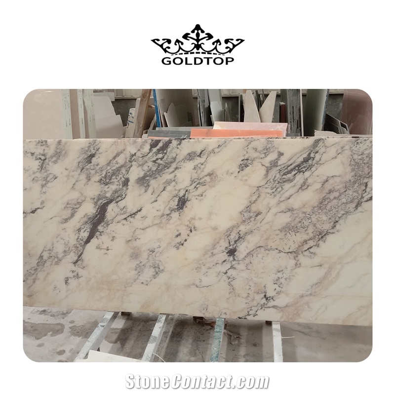 Chinese Factory Purple Veins Marble Slabs