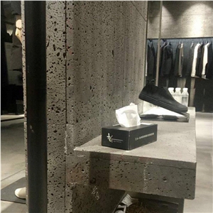 Chinese Hainan Black Basalt Tiels For Floor