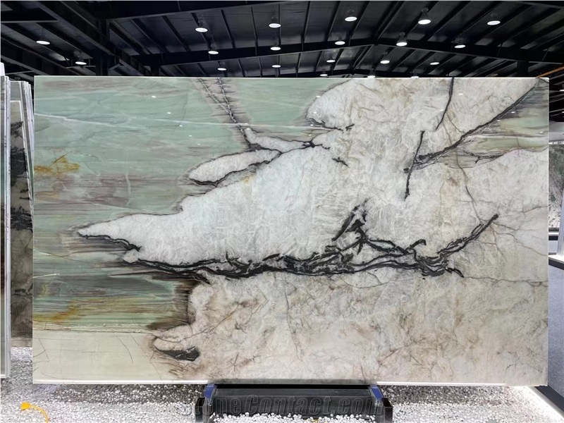 Fantasy Tiffany Green Quartzite Tiles Slabs