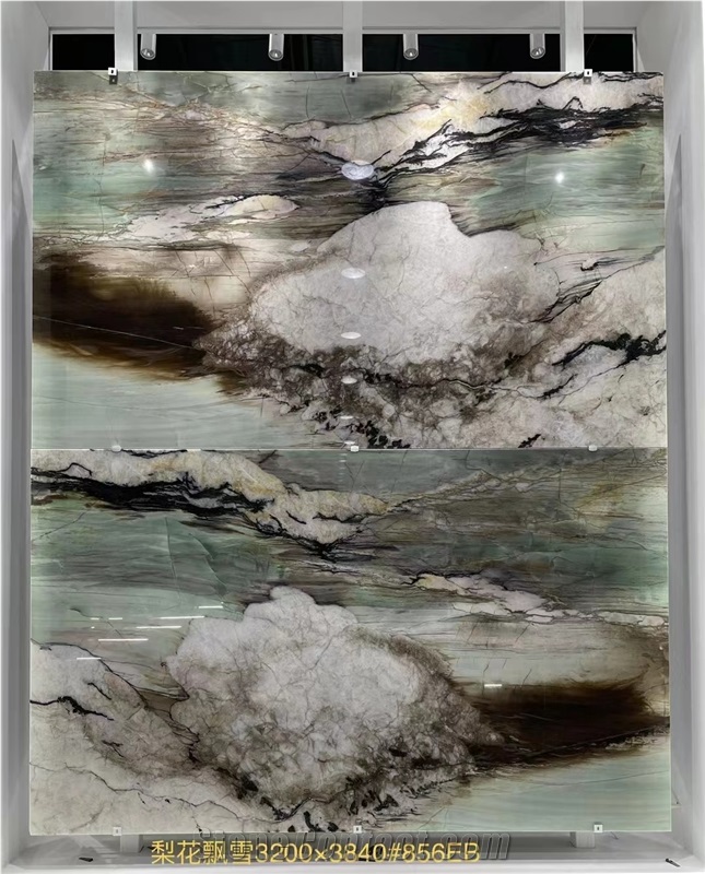 Fantasy Tiffany Green Quartzite Tiles Slabs