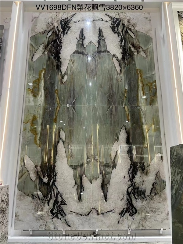 Fantasy Tiffany Green Quartzite Tiles Slabs