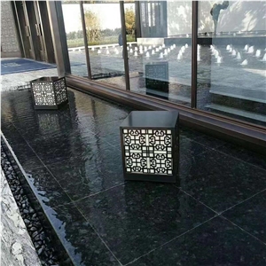 Galactic Blue Polished Stone Granite Tiles For Exterior Pool