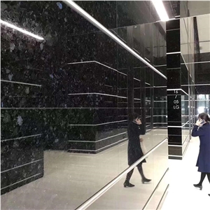 Galactic Blue Polished Stone Granite Tiles For Exterior Pool