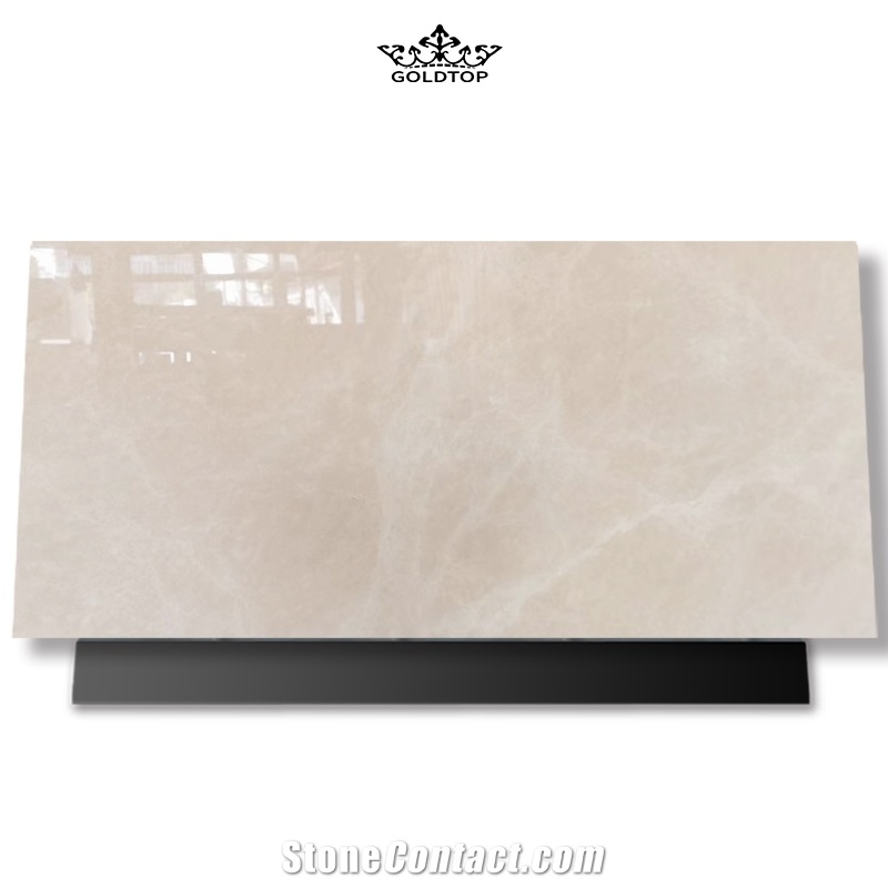 GOLDTOP ODM/OEM Crema Uno Marble Slab