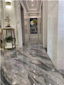 GOLDTOP ODM/OEM Florence Grey Marble Slab