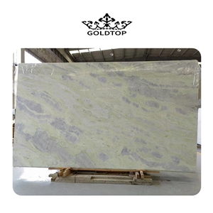 GOLDTOP ODM/OEM Lemon Ice Marble Slab GOLDTOP ODM/OEM Lemon Ice Marble Slab