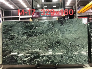 GOLDTOP ODM/OEM Prada Green Marble Slab